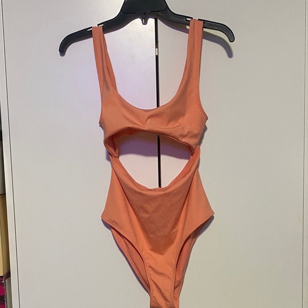 Women’s Peach One Piece Zara Swimsuit